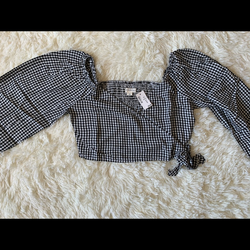 Checkered top